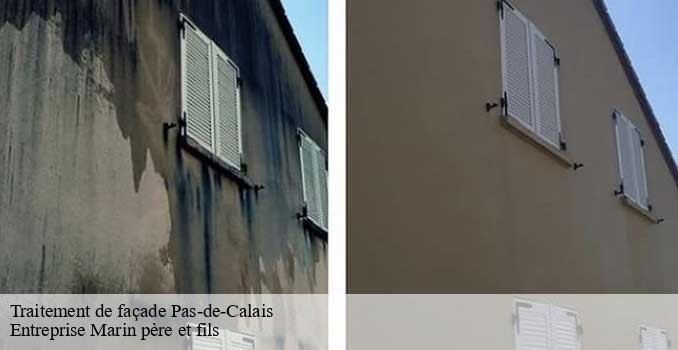 Traitement de façade 62 Pas-de-Calais  Entreprise Marin père et fils