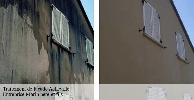 Traitement de façade  acheville-62320 Entreprise Marin père et fils