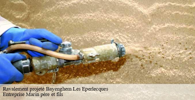 Ravalement projeté  bayenghem-les-eperlecques-62910 Entreprise Marin père et fils