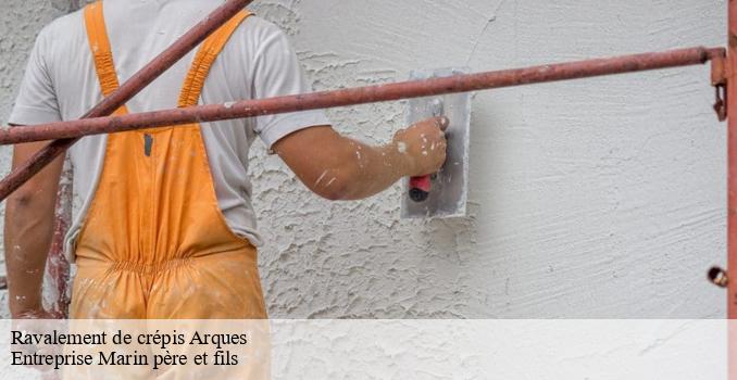 Ravalement de crépis  arques-62510 Entreprise Marin père et fils