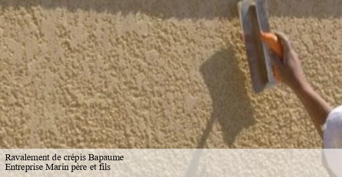 Ravalement de crépis  bapaume-62450 Entreprise Marin père et fils