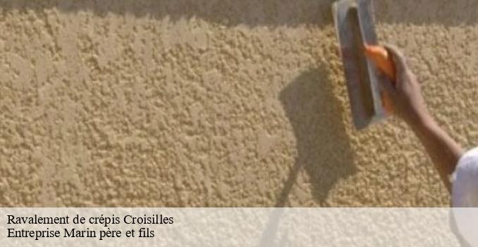 Ravalement de crépis  croisilles-62128 Entreprise Marin père et fils