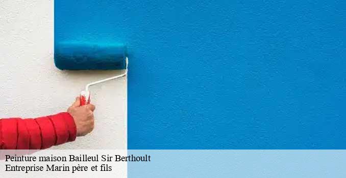 Peinture maison  bailleul-sir-berthoult-62580 Entreprise Marin père et fils