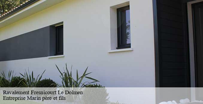 Ravalement  fresnicourt-le-dolmen-62150 Entreprise Marin père et fils